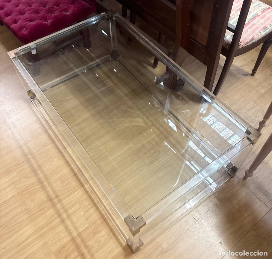 Vintage: Mesa Rectangular de Metacrilato - Foto 4