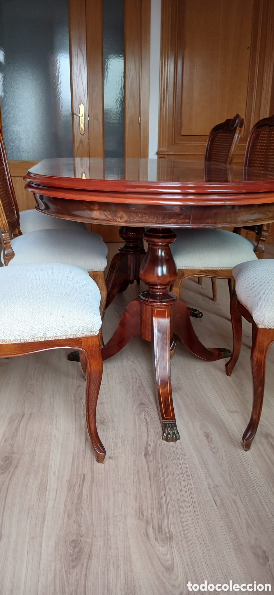Vintage: Mesa comedor y sillas - Foto 2