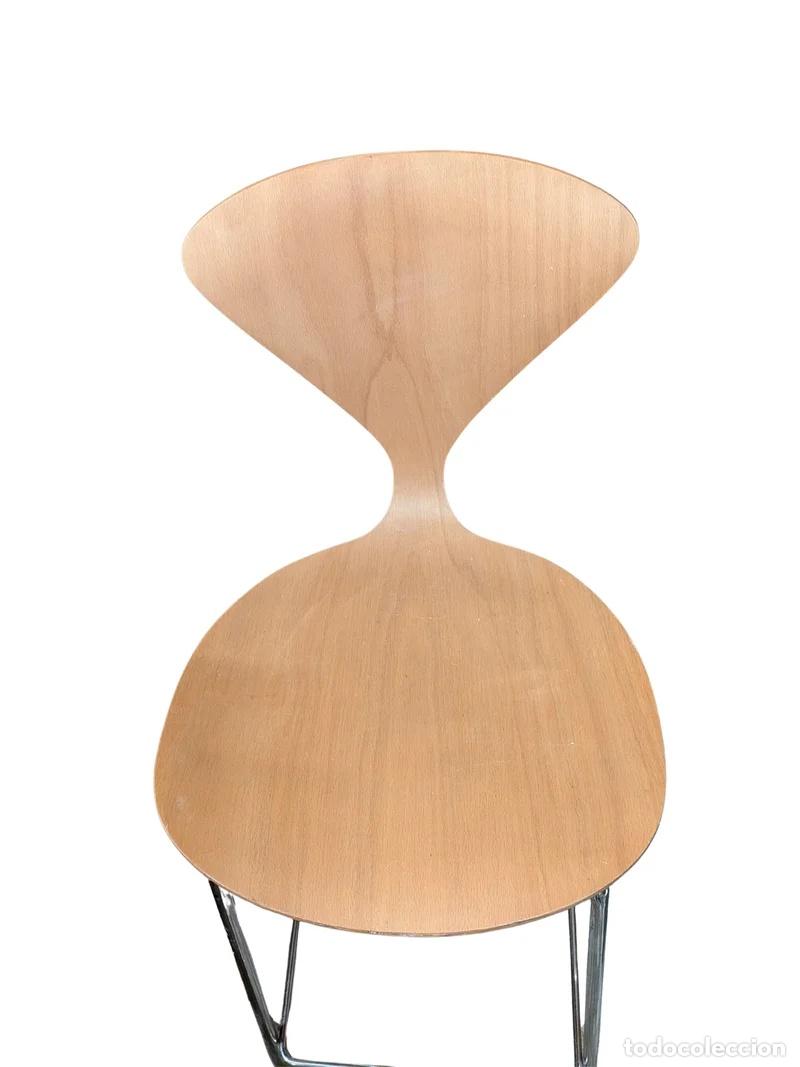 Vintage: Taburete Cherner Original Mid Century - Foto 4