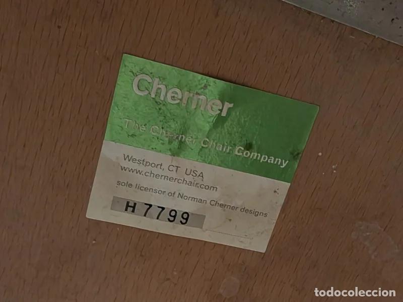 Vintage: Taburete Cherner Original Mid Century - Foto 6