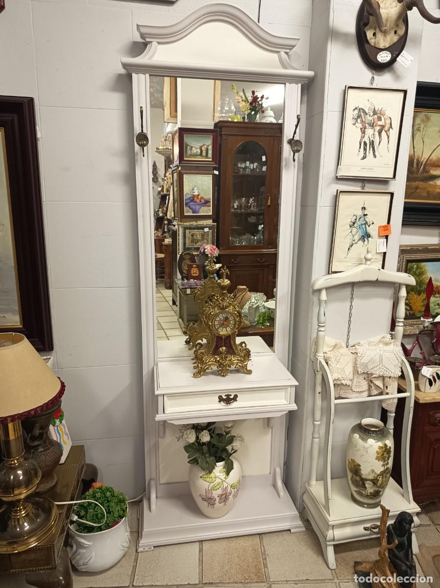 Vintage: Mueble recibidor con espejo - Foto 4