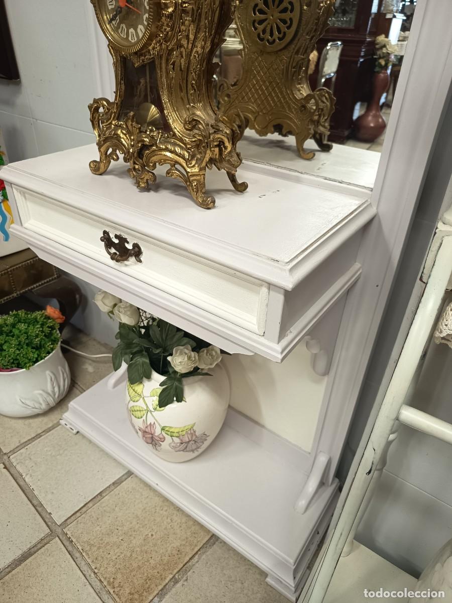 Vintage: Mueble recibidor con espejo - Foto 11