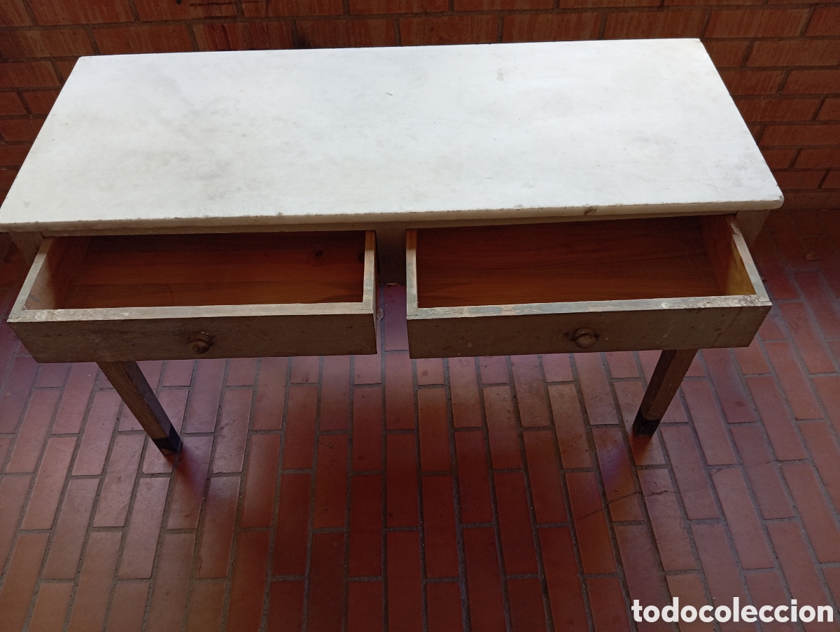 Vintage: Mesa &rdquo;choricera&rdquo;. Estilo rustico- vintage. Primera mitad del siglo XX.