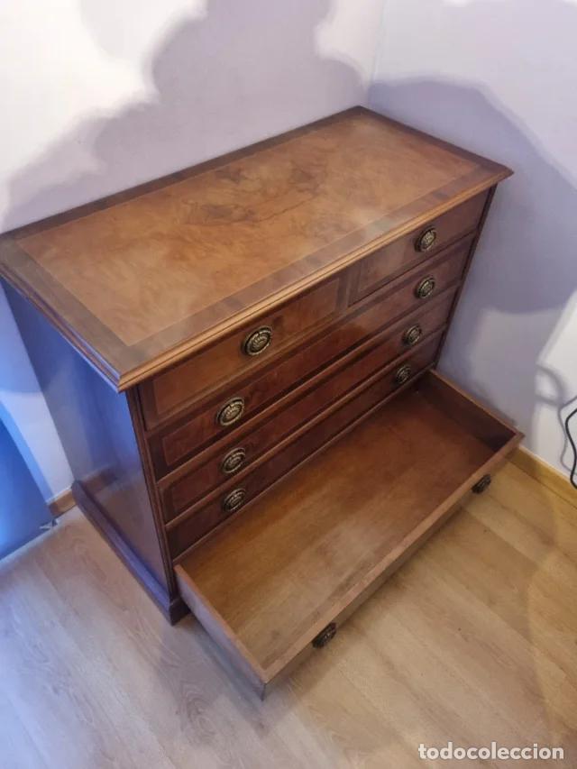 Vintage: LOTE DE CAJONERA, COMODA Y ESPEJO