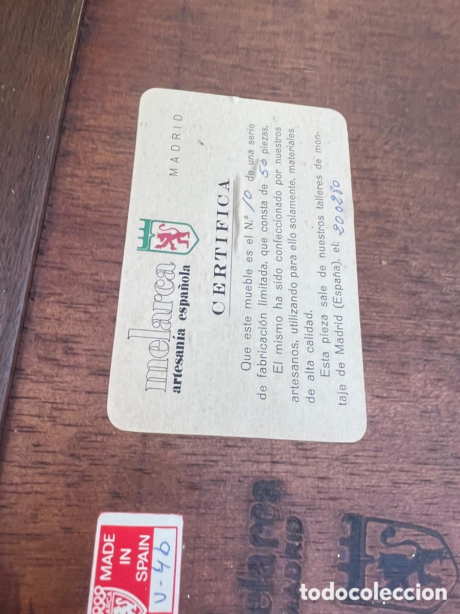 Vintage: Comedor Nogal Macizo - Foto 6