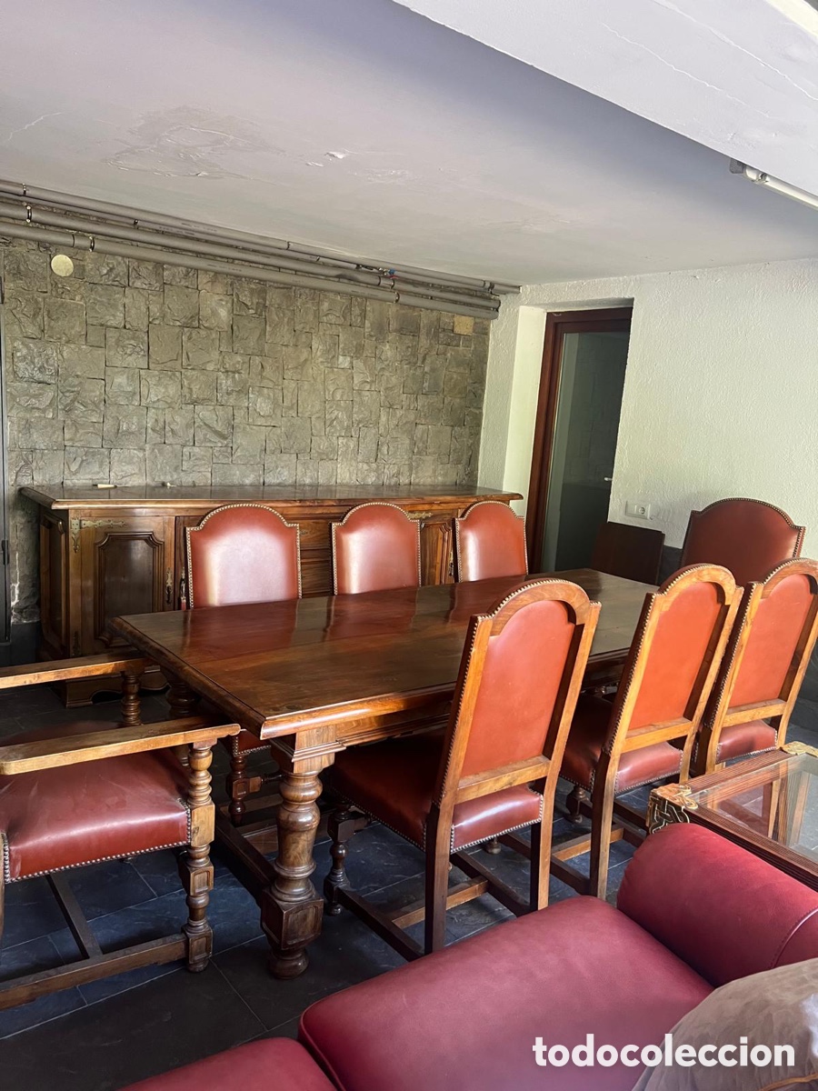 Vintage: Comedor Nogal Macizo
