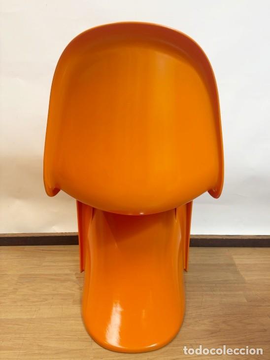 Vintage: Sillas Naranjas Estilo Panton - Foto 7