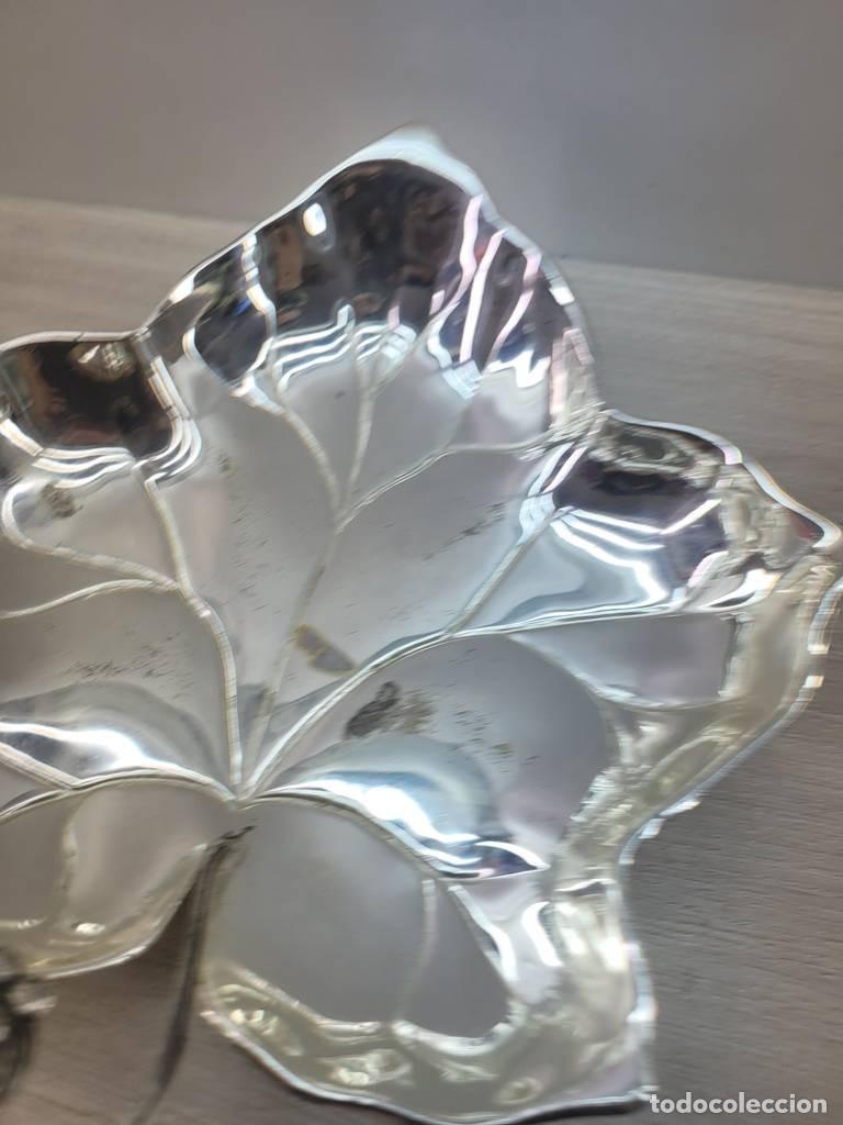 Vintage: CENTRO DE MESA CON FORMA DE HOJA - Foto 5