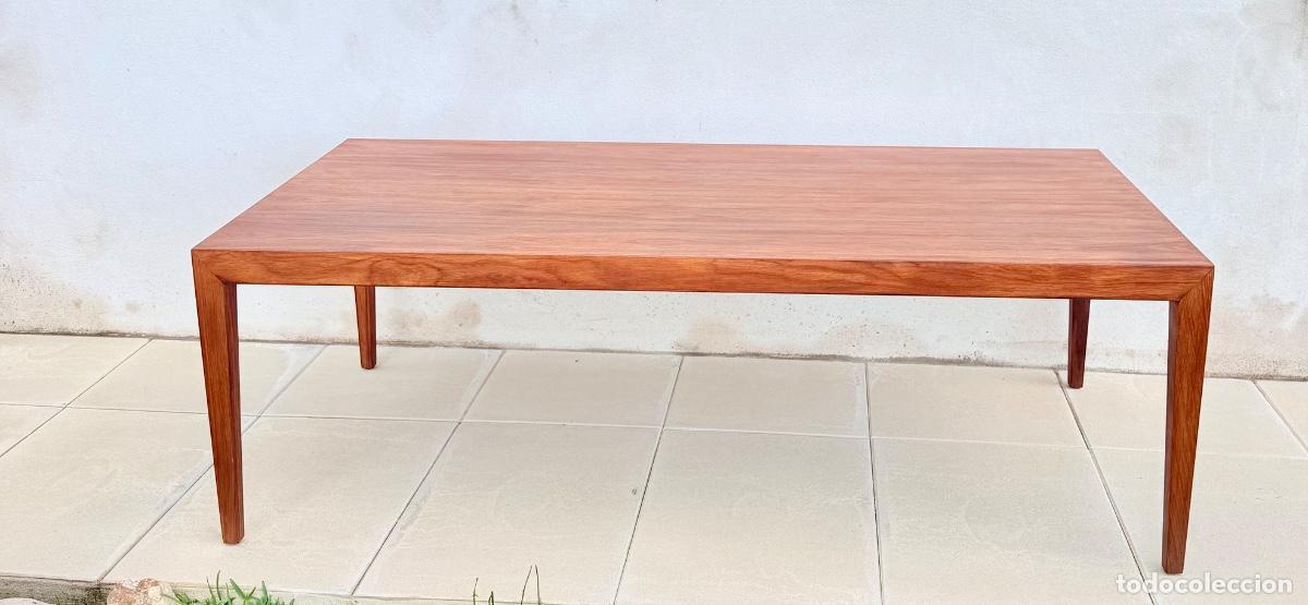 Vintage: Mesa auxiliar danesa en palisandro de Severin Hansen - Foto 2