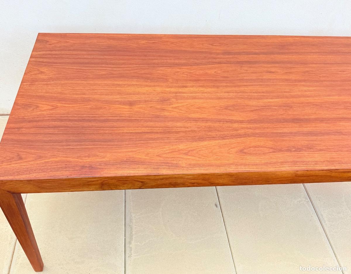 Vintage: Mesa auxiliar danesa en palisandro de Severin Hansen - Foto 7