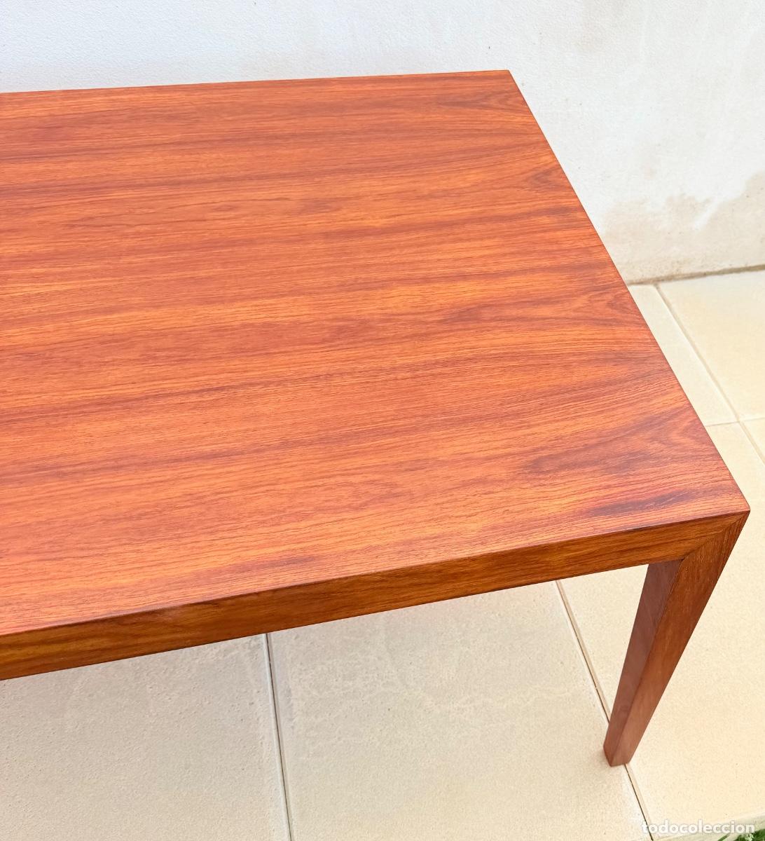 Vintage: Mesa auxiliar danesa en palisandro de Severin Hansen - Foto 8