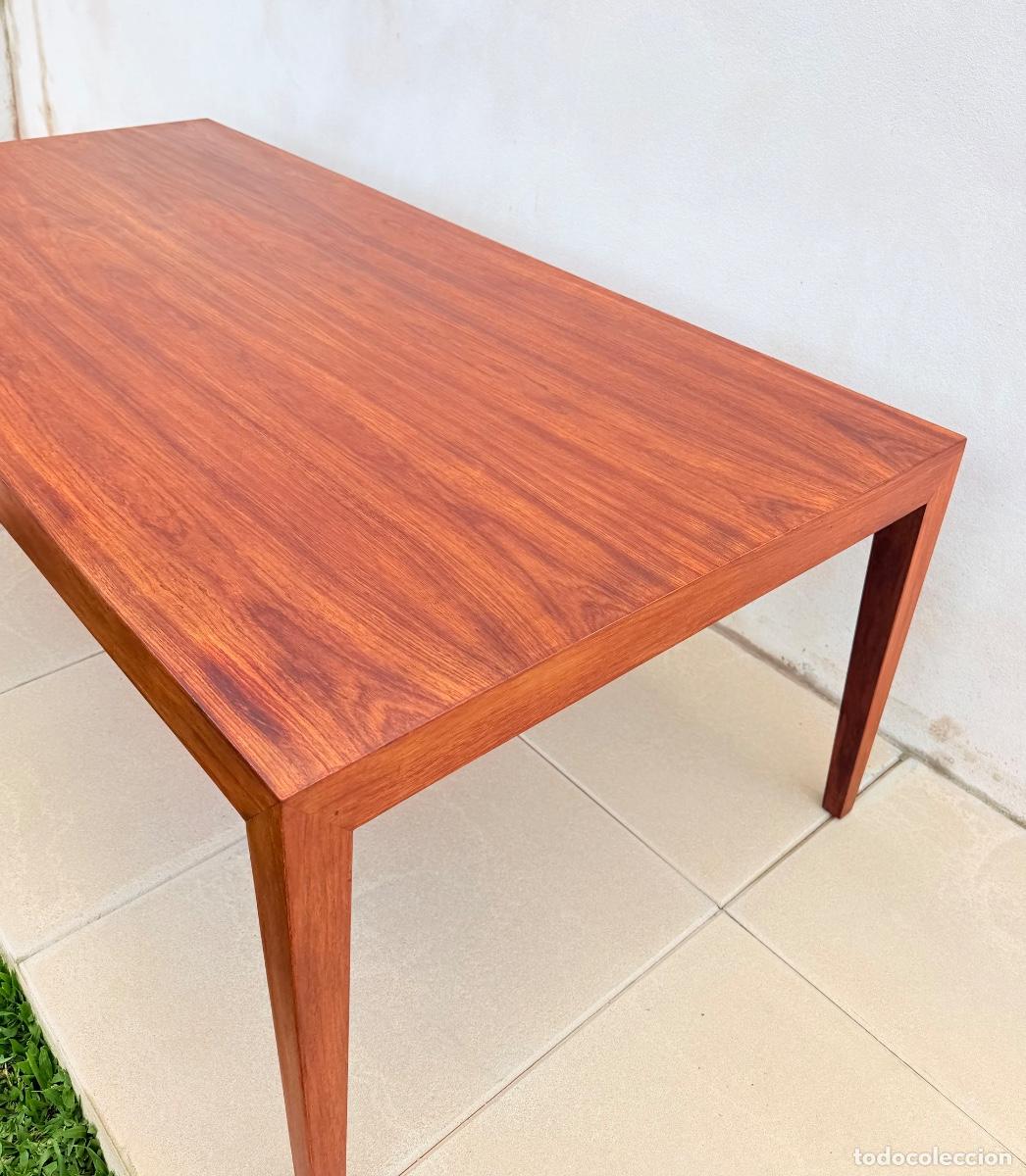 Vintage: Mesa auxiliar danesa en palisandro de Severin Hansen - Foto 10