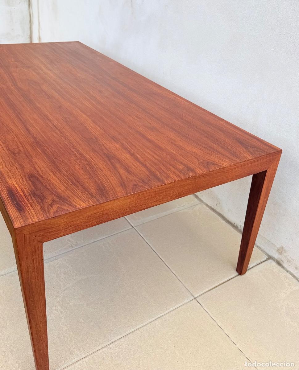 Vintage: Mesa auxiliar danesa en palisandro de Severin Hansen - Foto 11