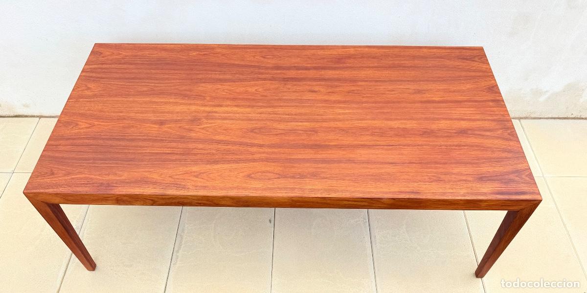 Vintage: Mesa auxiliar danesa en palisandro de Severin Hansen - Foto 13