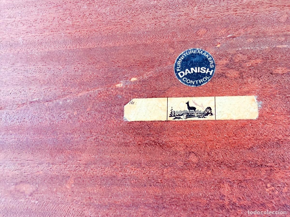 Vintage: Mesa auxiliar danesa en palisandro de Severin Hansen - Foto 15
