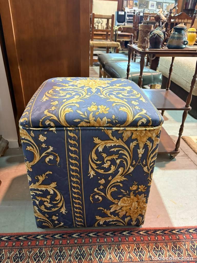 Vintage: PUFF VITAGE CON ALMACENAJE - Foto 2