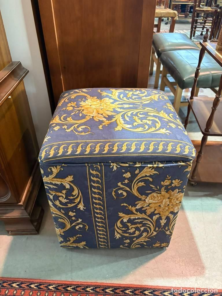 Vintage: PUFF VITAGE CON ALMACENAJE - Foto 3