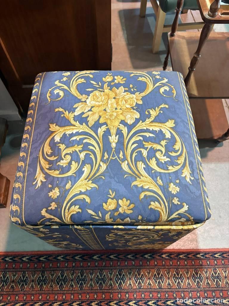 Vintage: PUFF VITAGE CON ALMACENAJE - Foto 4