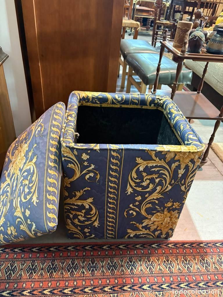 Vintage: PUFF VITAGE CON ALMACENAJE - Foto 5
