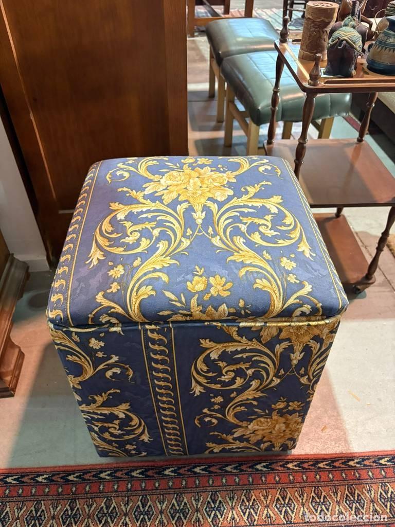 Vintage: PUFF VITAGE CON ALMACENAJE - Foto 7