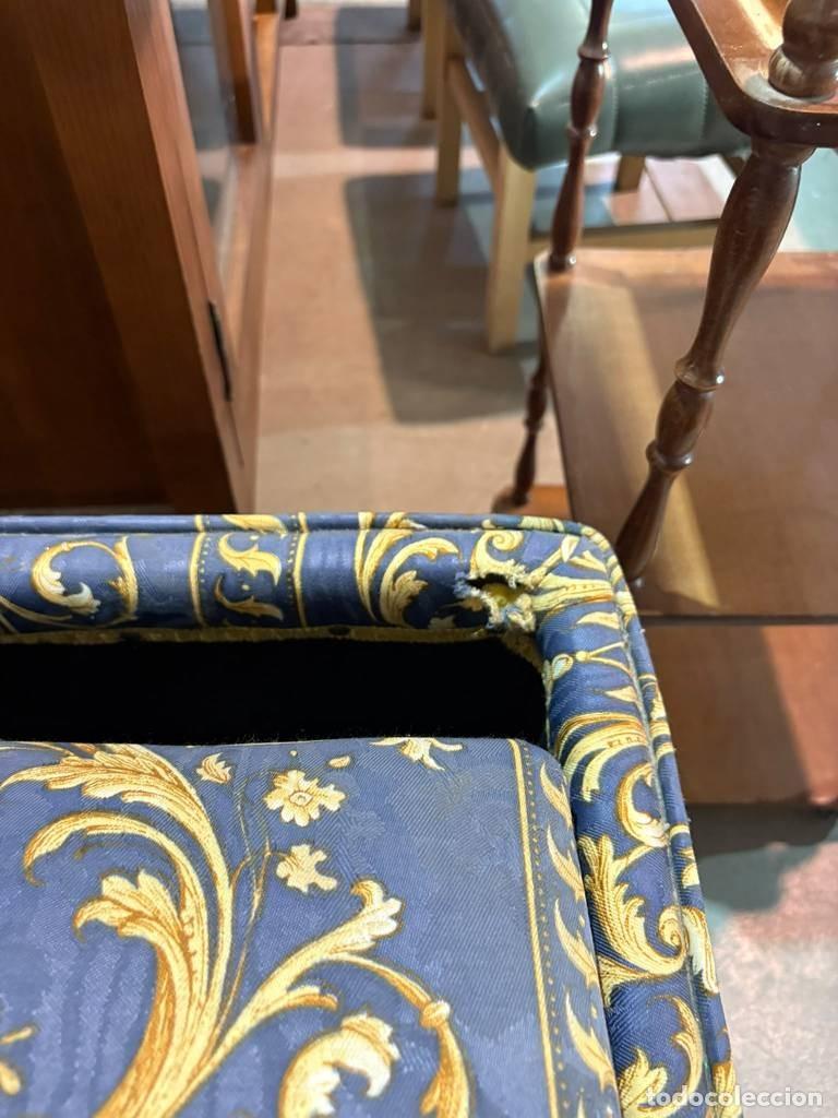 Vintage: PUFF VITAGE CON ALMACENAJE - Foto 9
