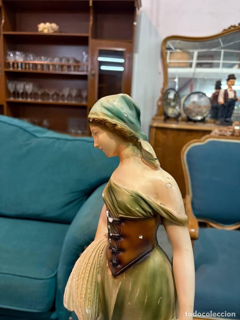 Vintage: FIGURA DE UNA CAMPESINA - Foto 5