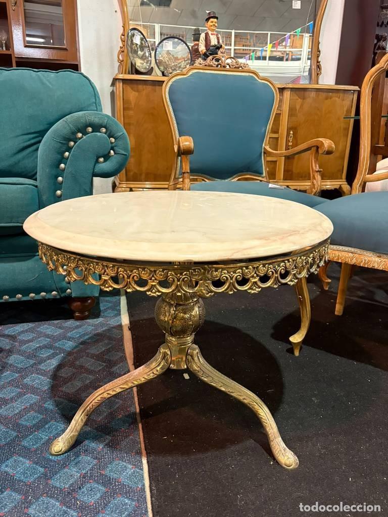 Vintage: MESA DE CENTRO ESTILO LUIS XV - Foto 2