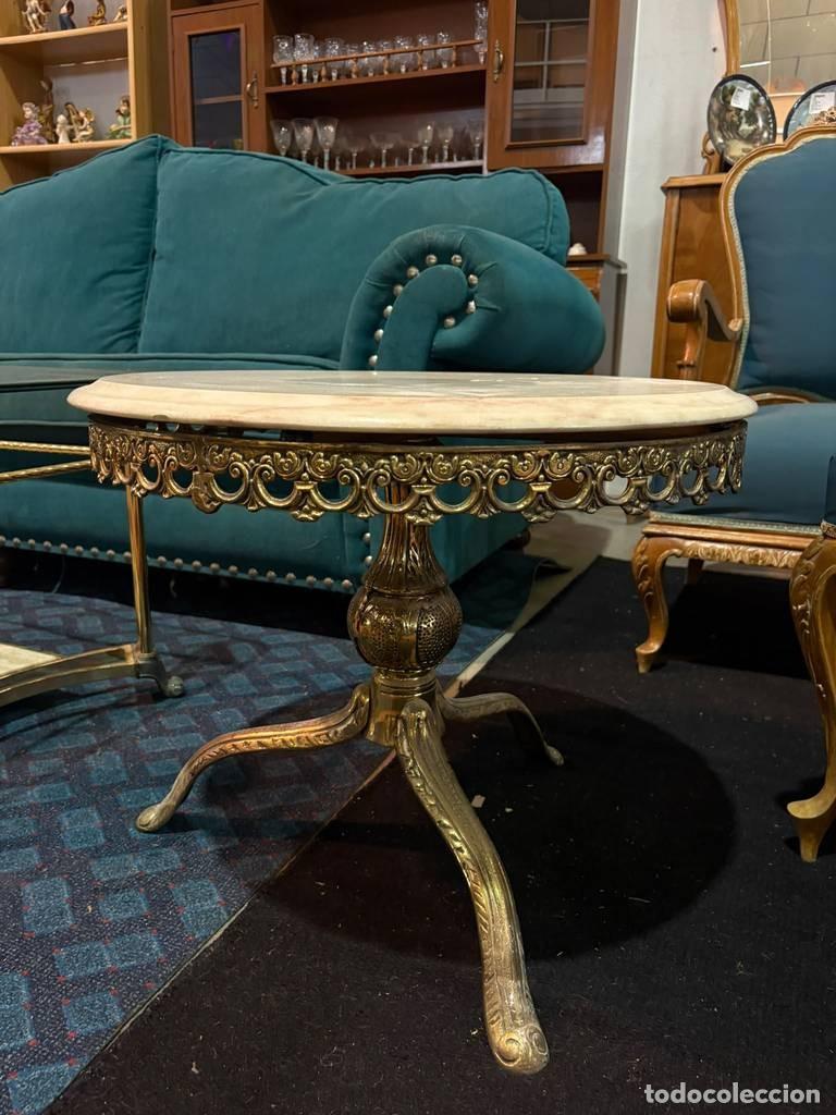 Vintage: MESA DE CENTRO ESTILO LUIS XV - Foto 5