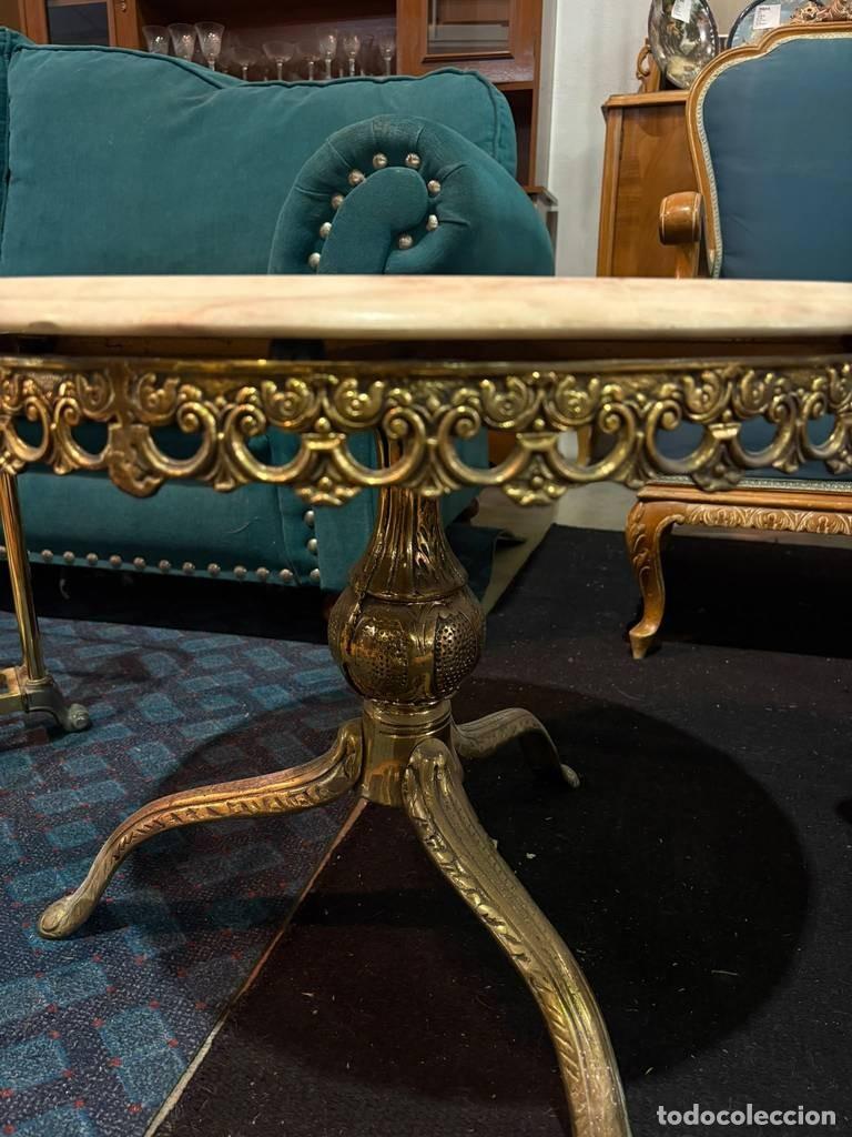 Vintage: MESA DE CENTRO ESTILO LUIS XV - Foto 6