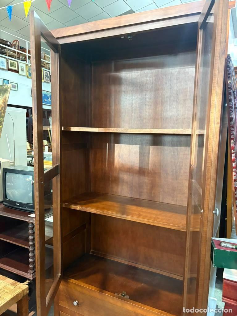Vintage: VITRINA DE MADERA MACIZA - Foto 6