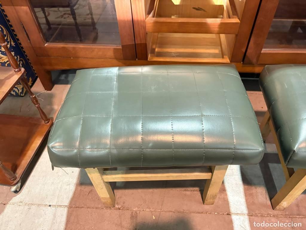 Vintage: TABURETE ESTILO BRUTALISTA - Foto 4