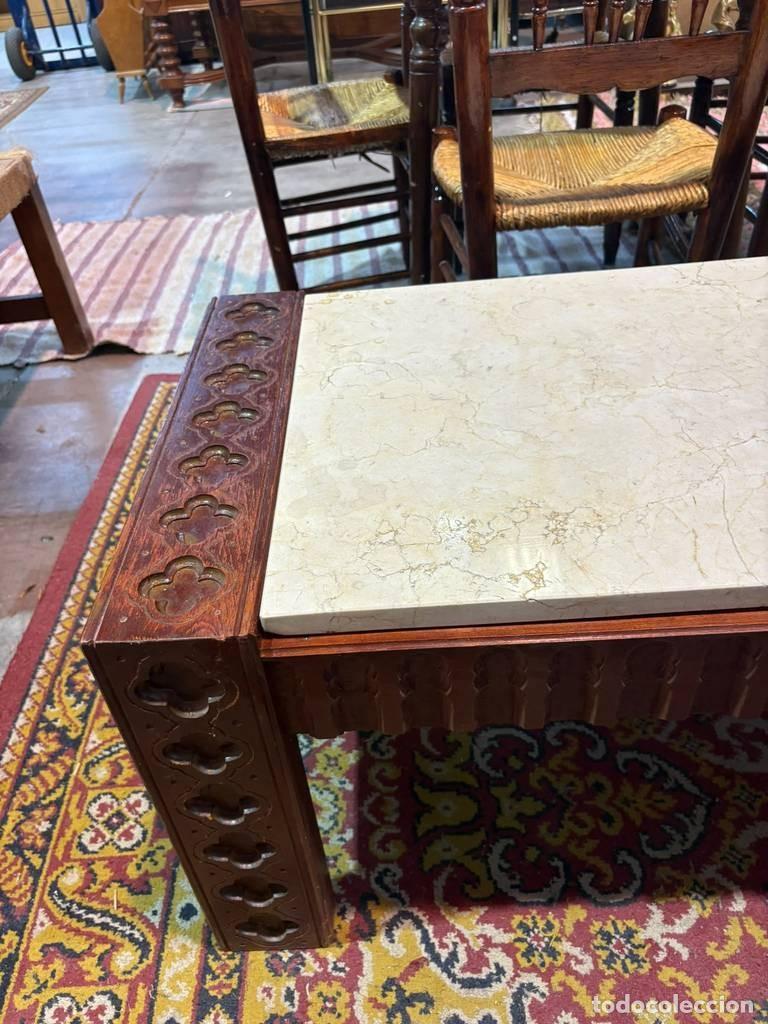 Vintage: MESA DE CENTRO DE M&Aacute;RMOL - Foto 7