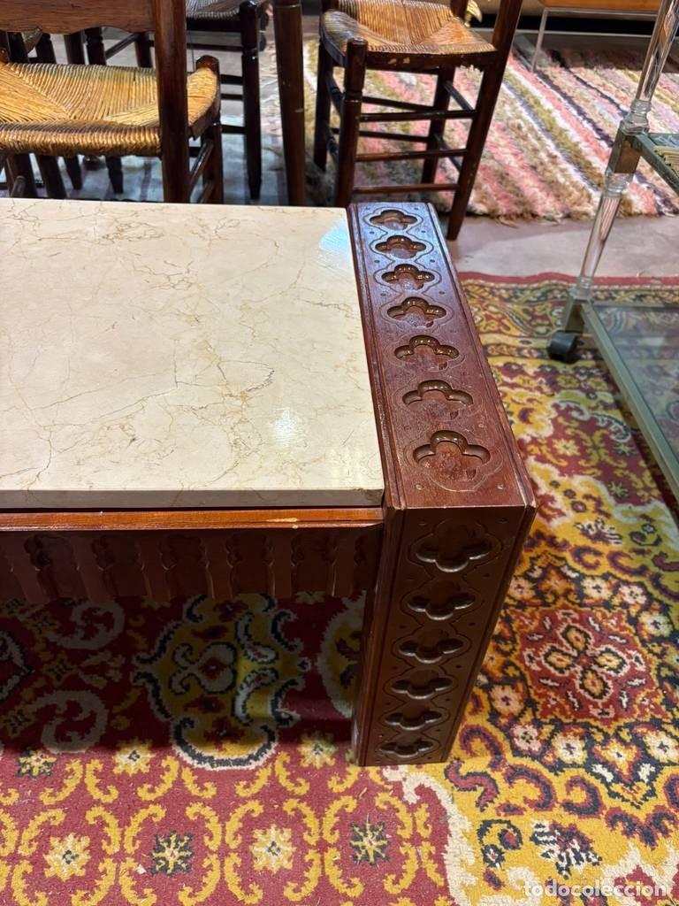 Vintage: MESA DE CENTRO DE M&Aacute;RMOL - Foto 8