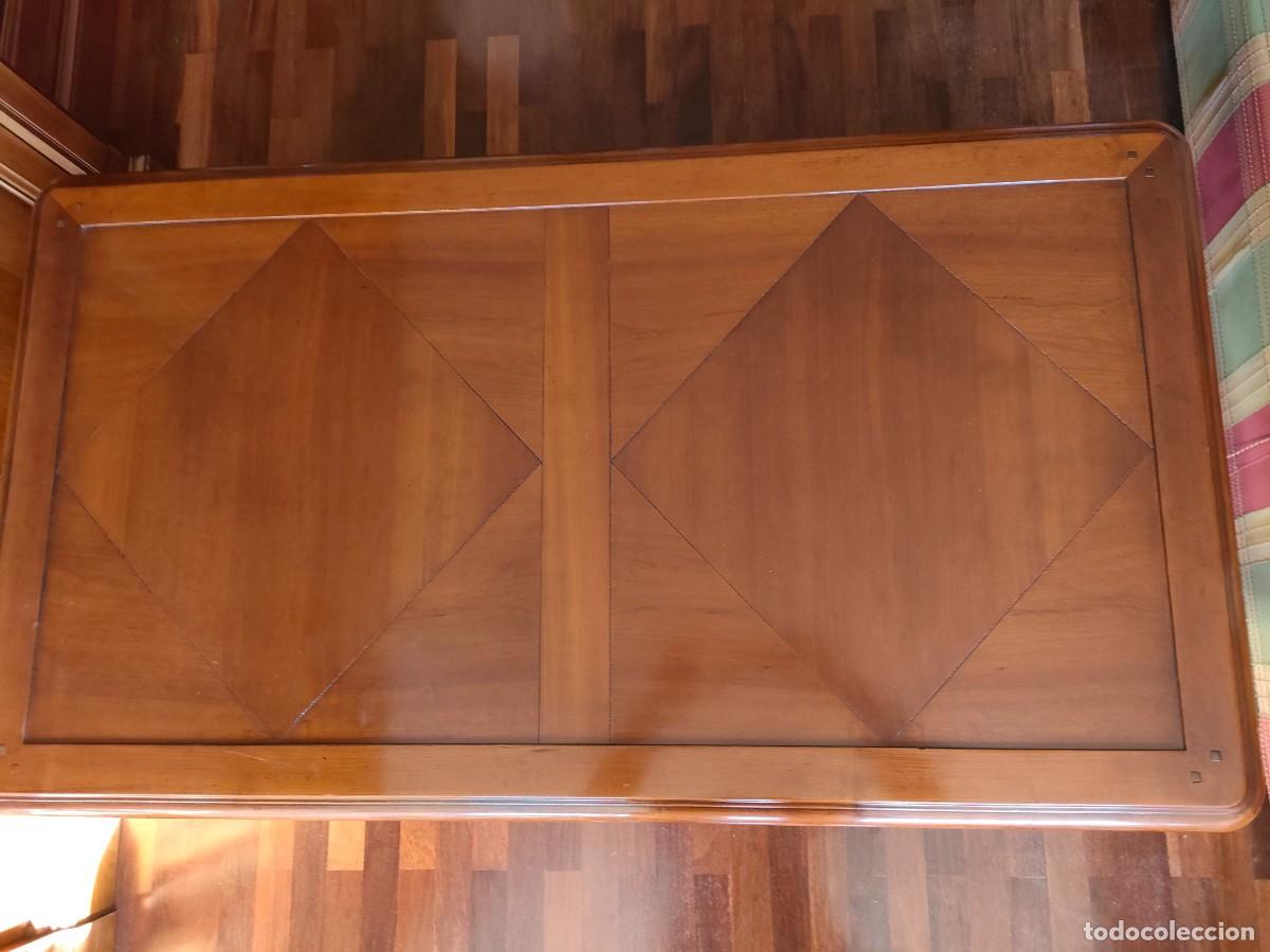 Vintage: Mesa auxiliar centro cerezo macizo &rdquo;La Grange&rdquo; - Foto 5