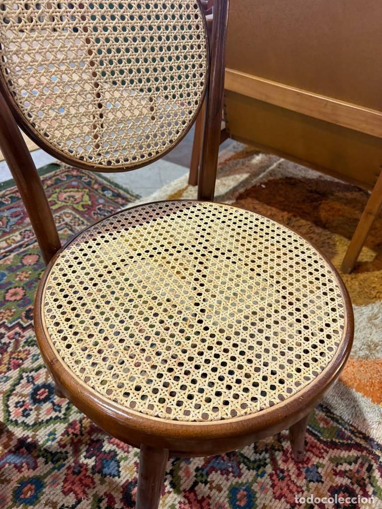 Vintage: PAREJA SILLAS ESTILO THONET - Foto 5