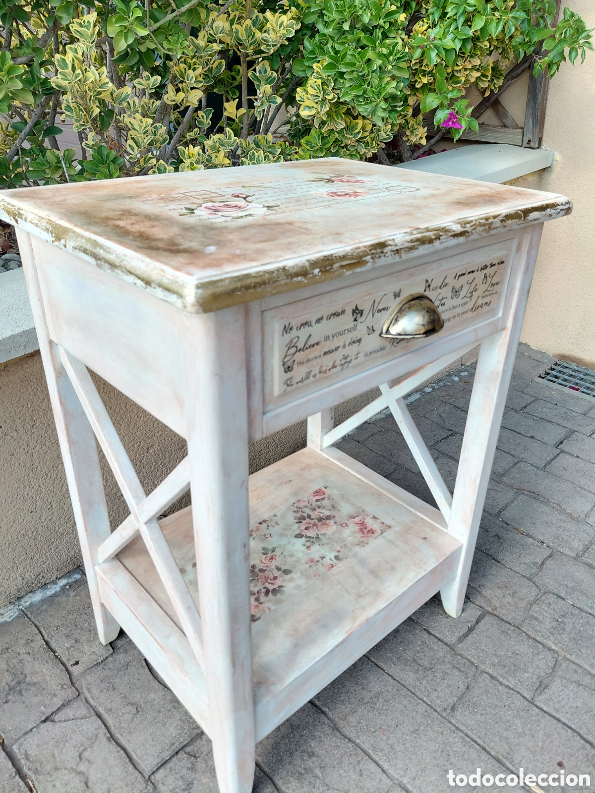 Vintage: Mueble auxiliar restaurado - Foto 5