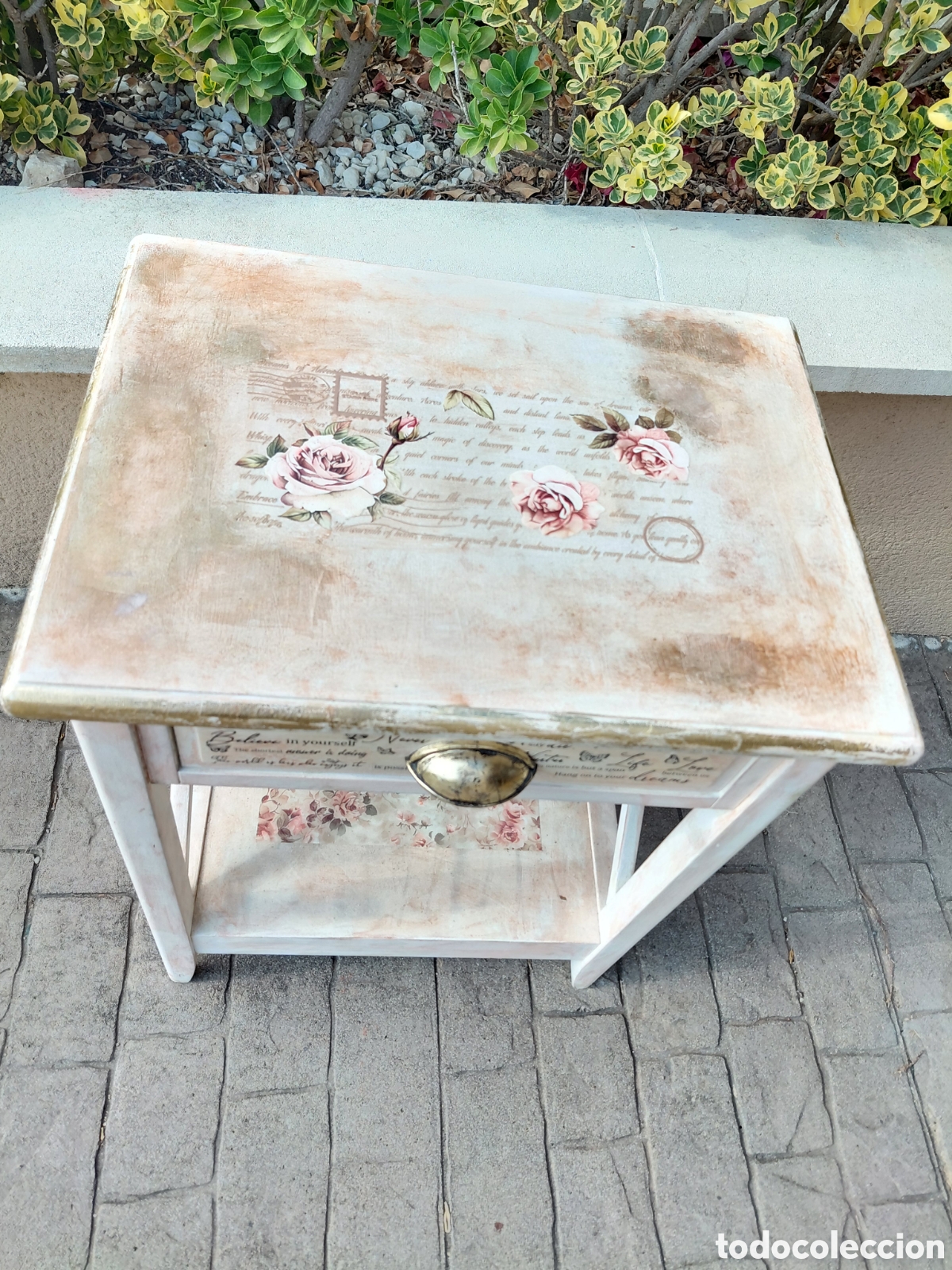Vintage: Mueble auxiliar restaurado - Foto 6