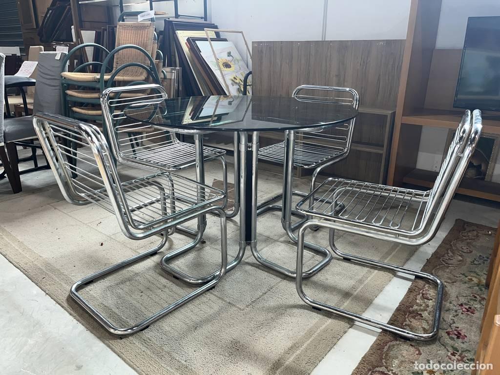 Vintage: MESA DE COCINA CON SILLAS - Foto 2