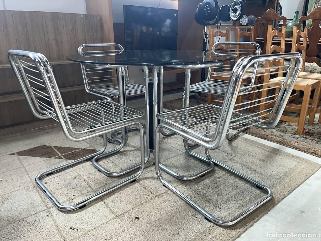 Vintage: MESA DE COCINA CON SILLAS - Foto 5