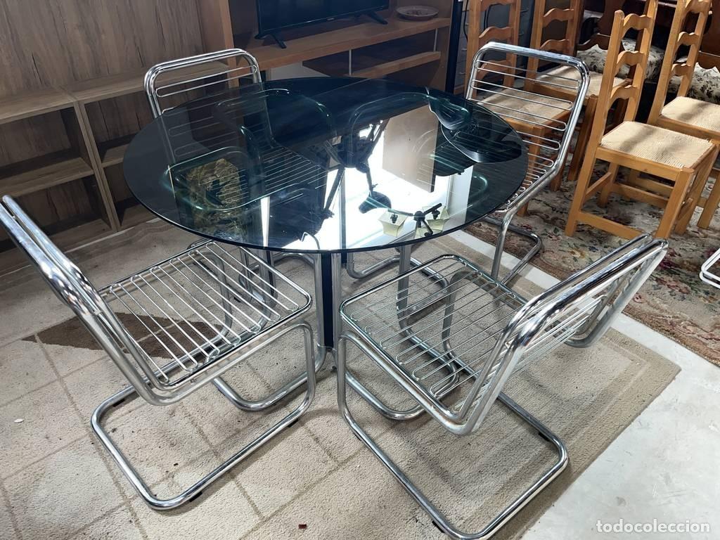 Vintage: MESA DE COCINA CON SILLAS - Foto 6