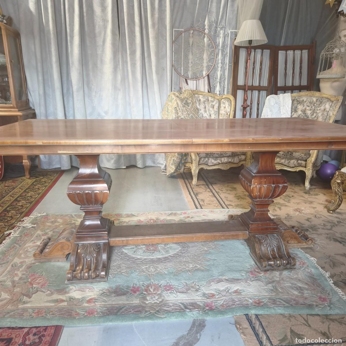 Vintage: MESA DE SAL&Oacute;N EXTENSIBLE.