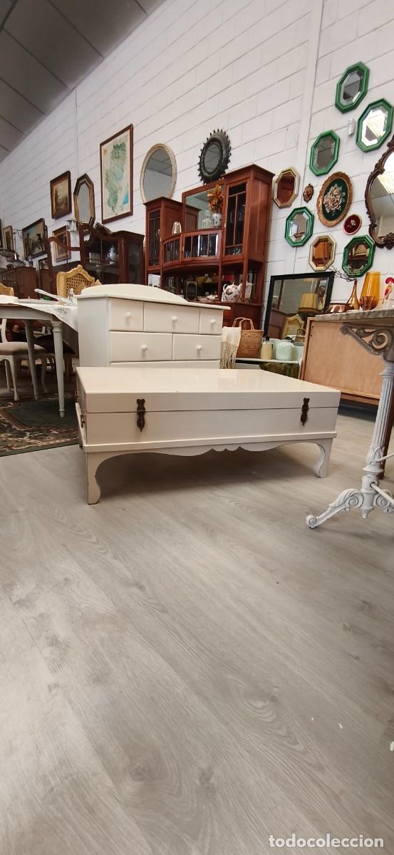 Vintage: MESA DE CENTRO BA&Uacute;L. - Foto 2