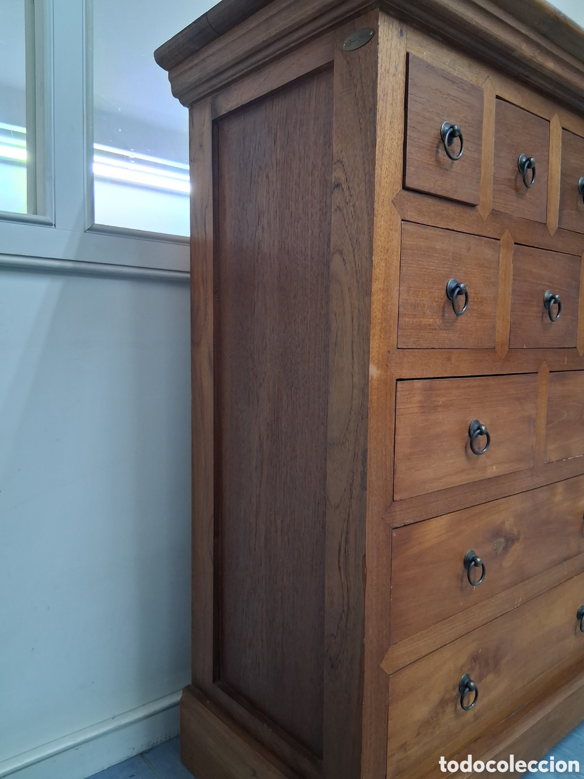 Vintage: Antique Colonial-Mueble con cajones - Foto 3