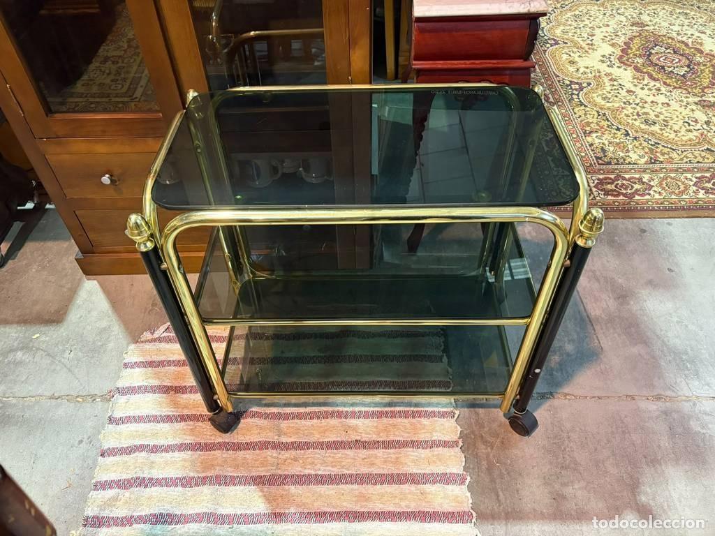 Vintage: MESA AUXILIAR CON RUEDAS - Foto 4