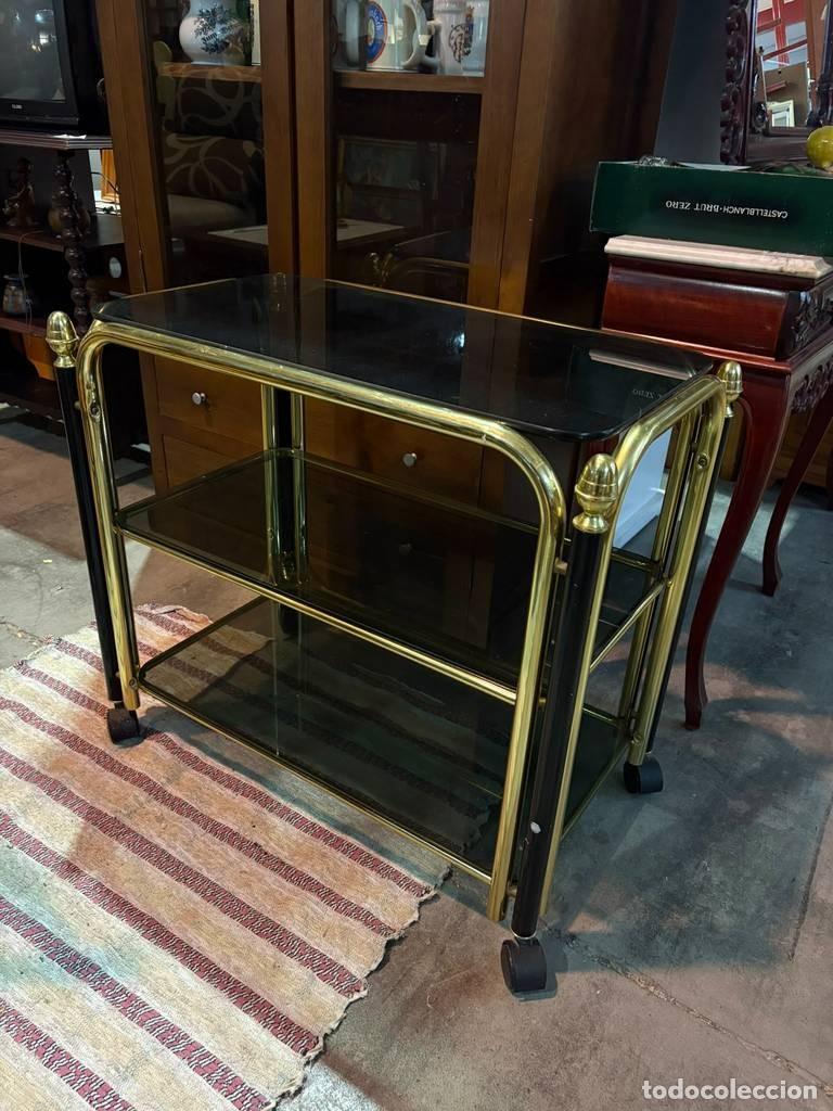 Vintage: MESA AUXILIAR CON RUEDAS - Foto 5