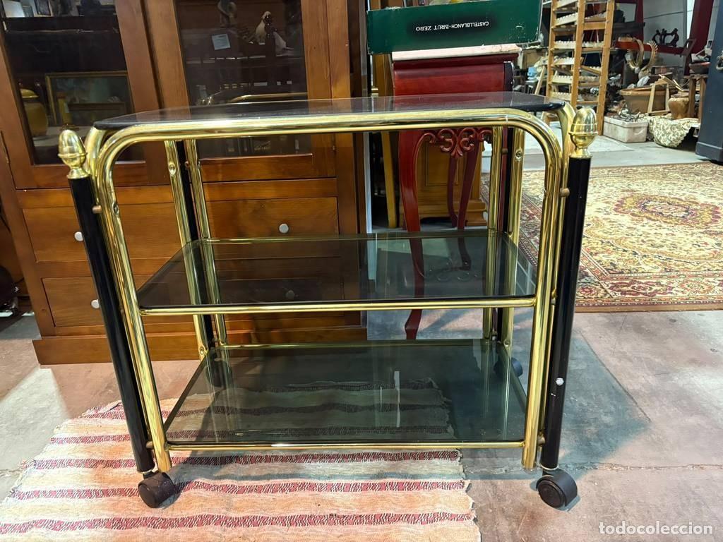 Vintage: MESA AUXILIAR CON RUEDAS - Foto 6