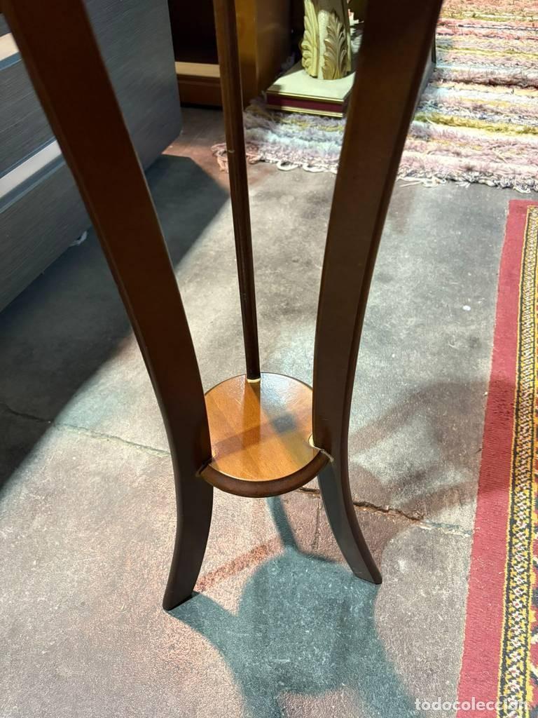 Vintage: PEDESTAL DE MADERA.. - Foto 6