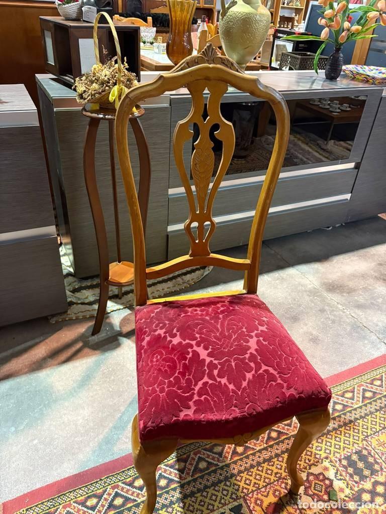Vintage: MESA CON SILLAS DE SAL&Oacute;N - Foto 7