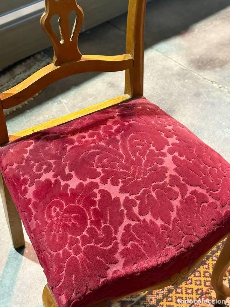 Vintage: MESA CON SILLAS DE SAL&Oacute;N - Foto 9