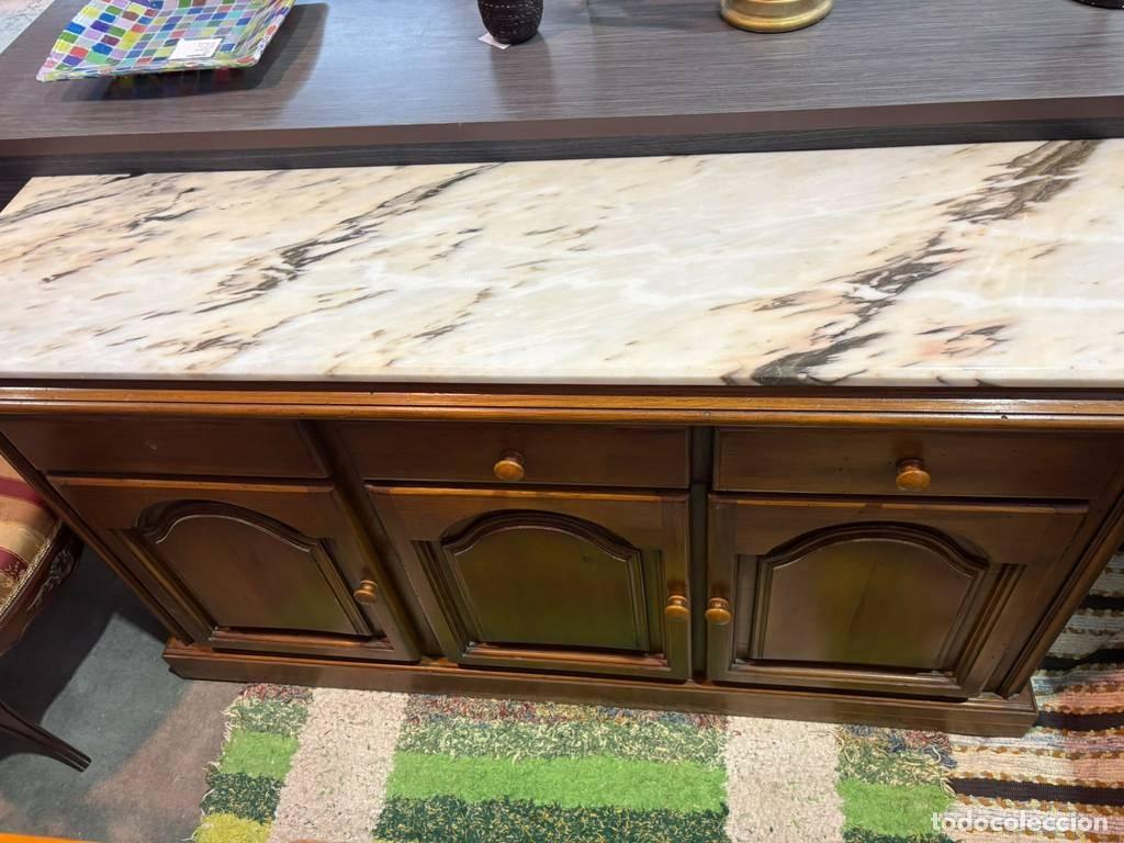 Vintage: MUEBLE PROVENZAL CON M&Aacute;RMOL - Foto 3